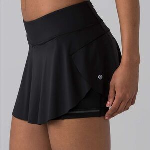 Lululemon Quick Pace Skirt (13") | Black | Size 10